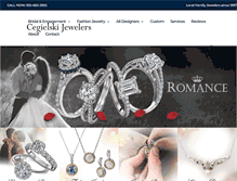 Tablet Screenshot of cegielskijewelers.com